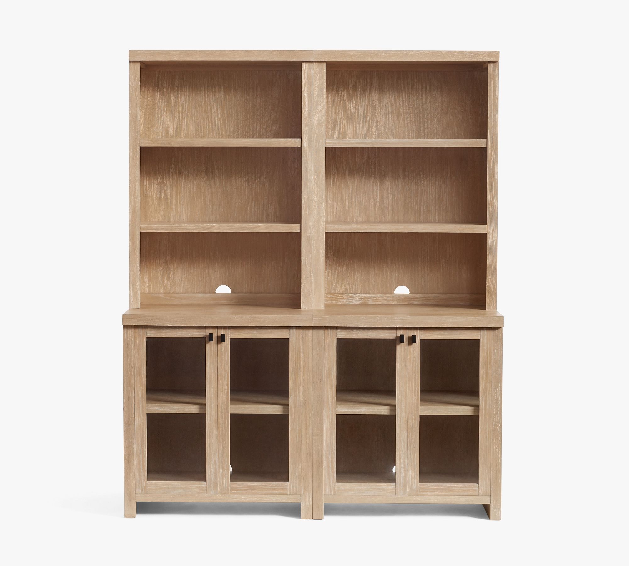 Modern Farmhouse Shelf with Display Cabinets thumbnail 3