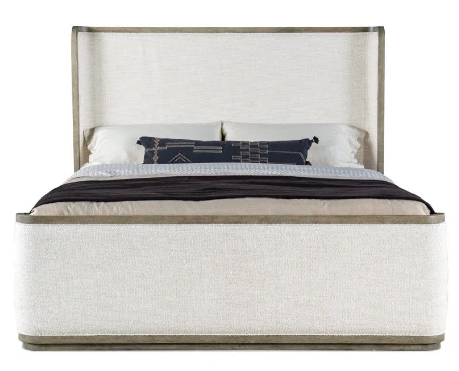 Linville Falls Upholstered Wingback Bed thumbnail 3