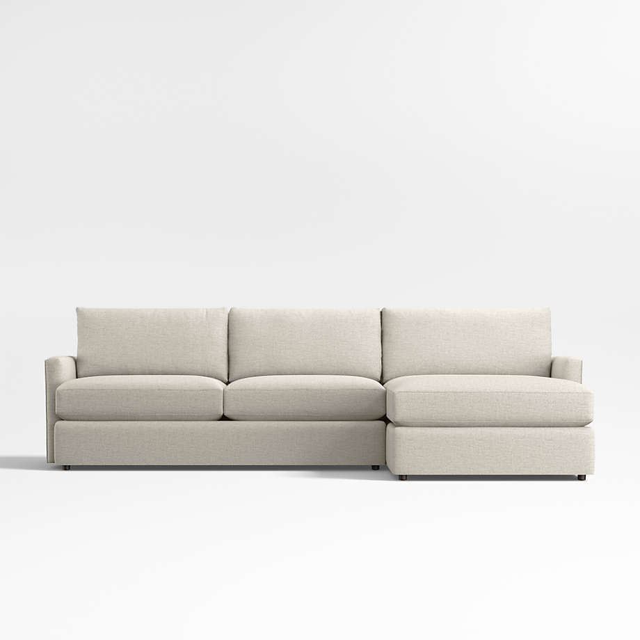 Lounge Classic 2-Piece Sectional Sofa with Chaise thumbnail 2