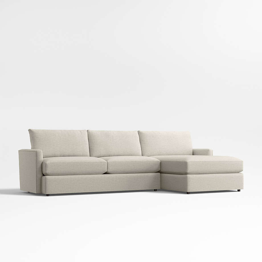 Lounge Classic 2-Piece Sectional Sofa with Chaise thumbnail 3