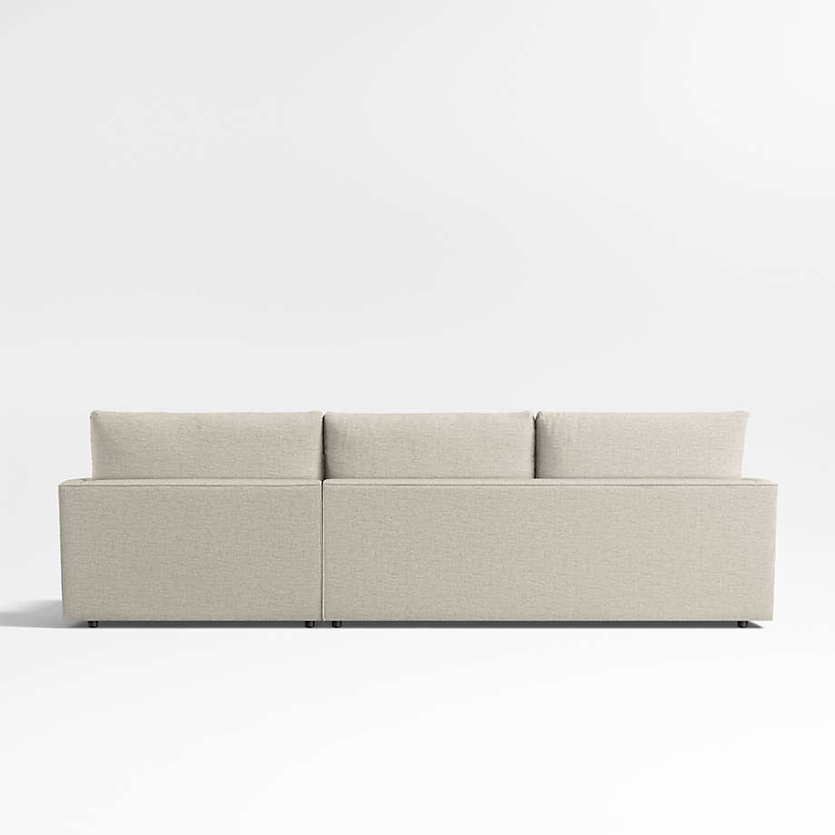 Lounge Classic 2-Piece Sectional Sofa with Chaise thumbnail 4