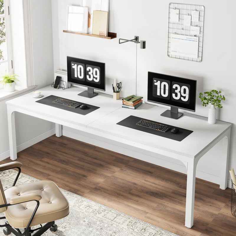 Alyzia Metal Base Computer Desk thumbnail 2