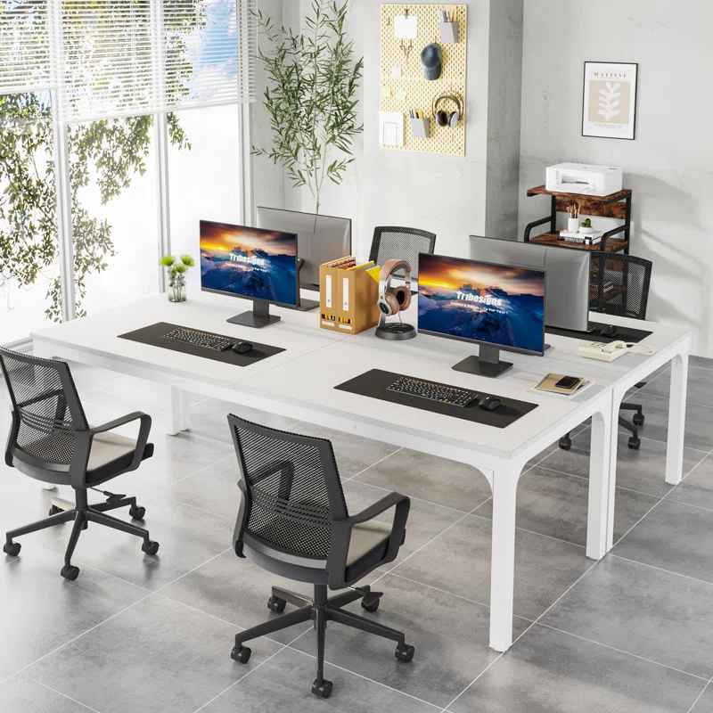 Alyzia Metal Base Computer Desk thumbnail 4
