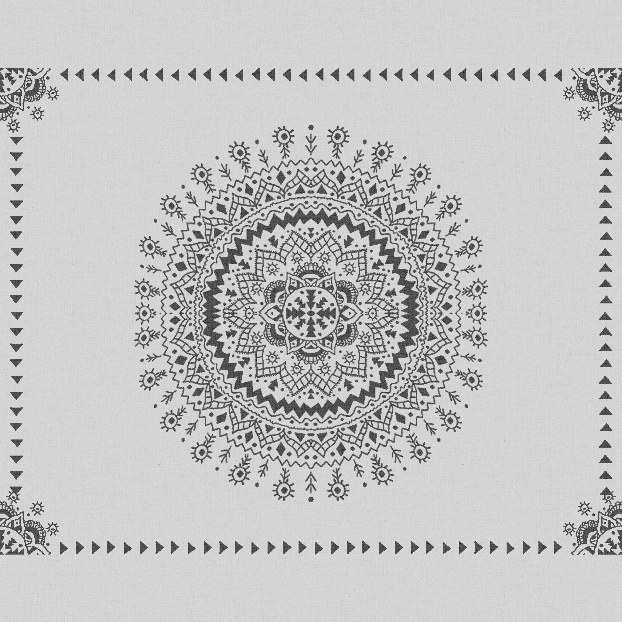 Mandala Cotton Pillow Cover Button Pillowcases thumbnail 5