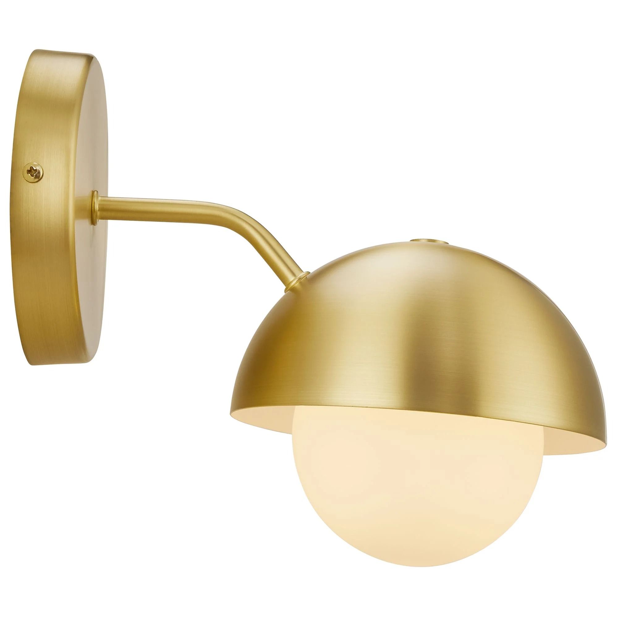 Echoe Globe Wall Sconce - Brass thumbnail 3