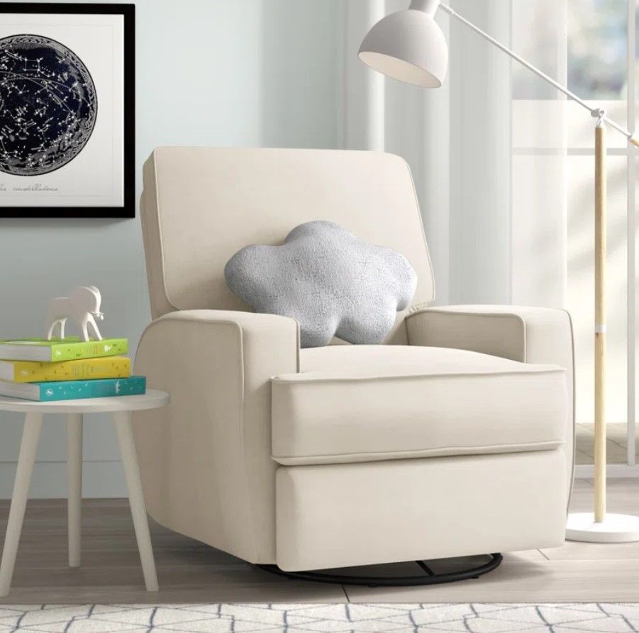 Abingdon Upholstered Swivel Reclining Glider thumbnail 2