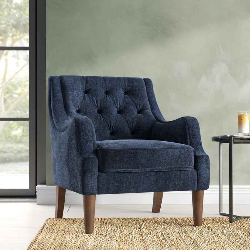 Anatonia Tufted Wingback Chair thumbnail 2
