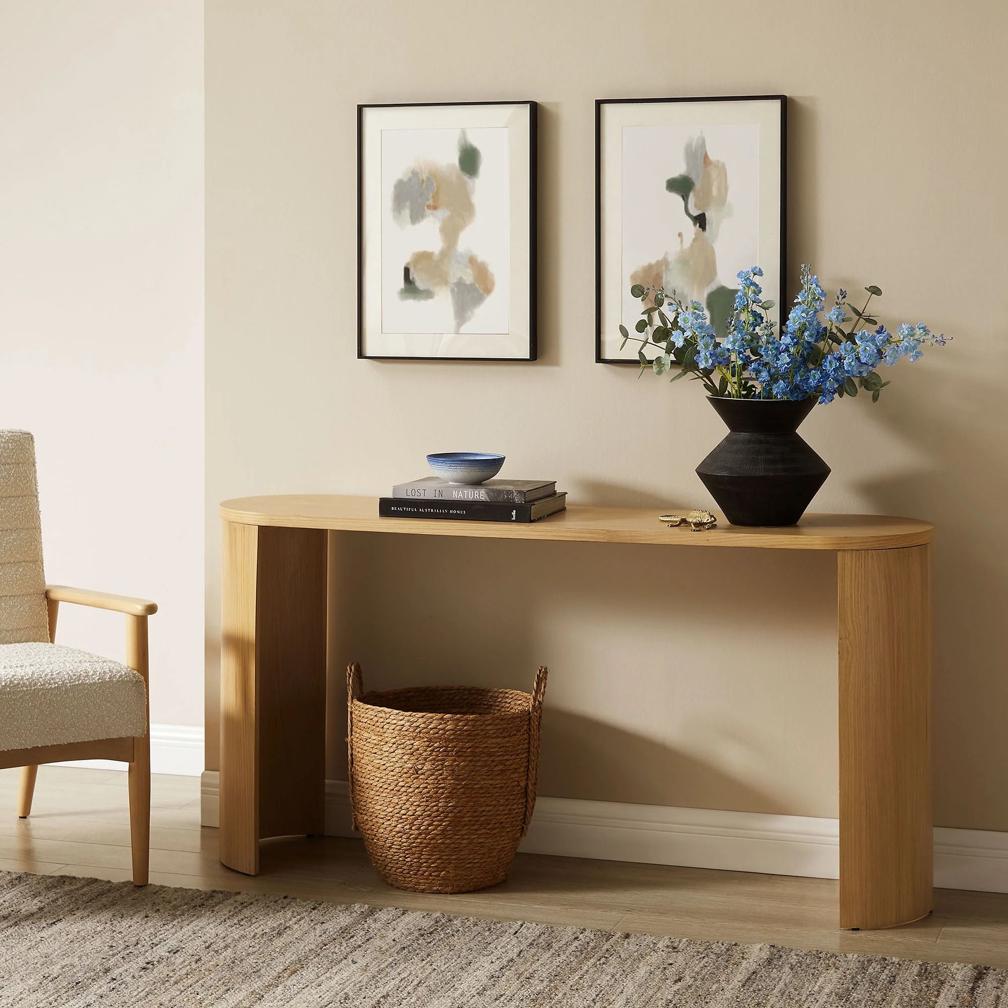 Anta Oak Console Table thumbnail 2