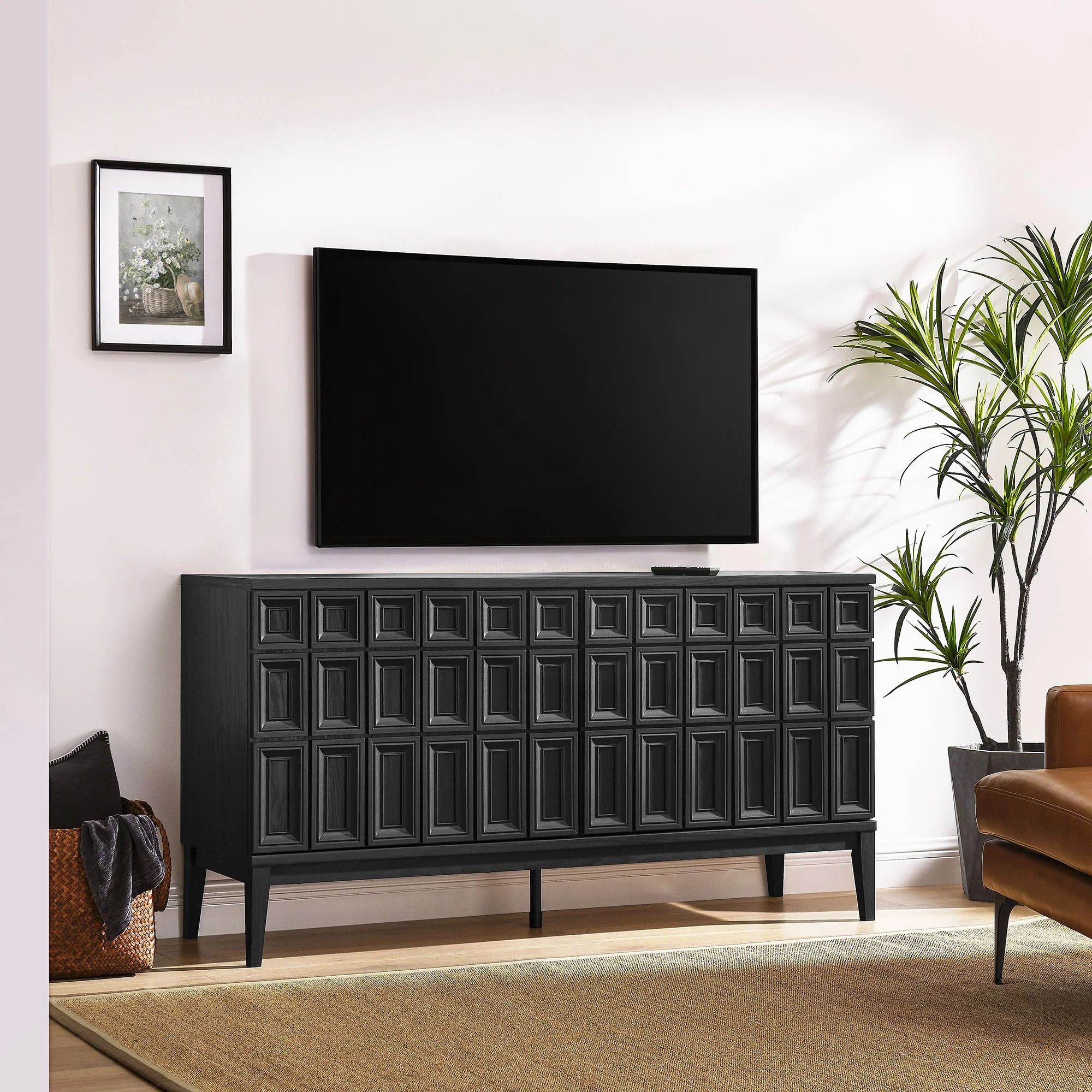 Sander Black Sideboard thumbnail 2