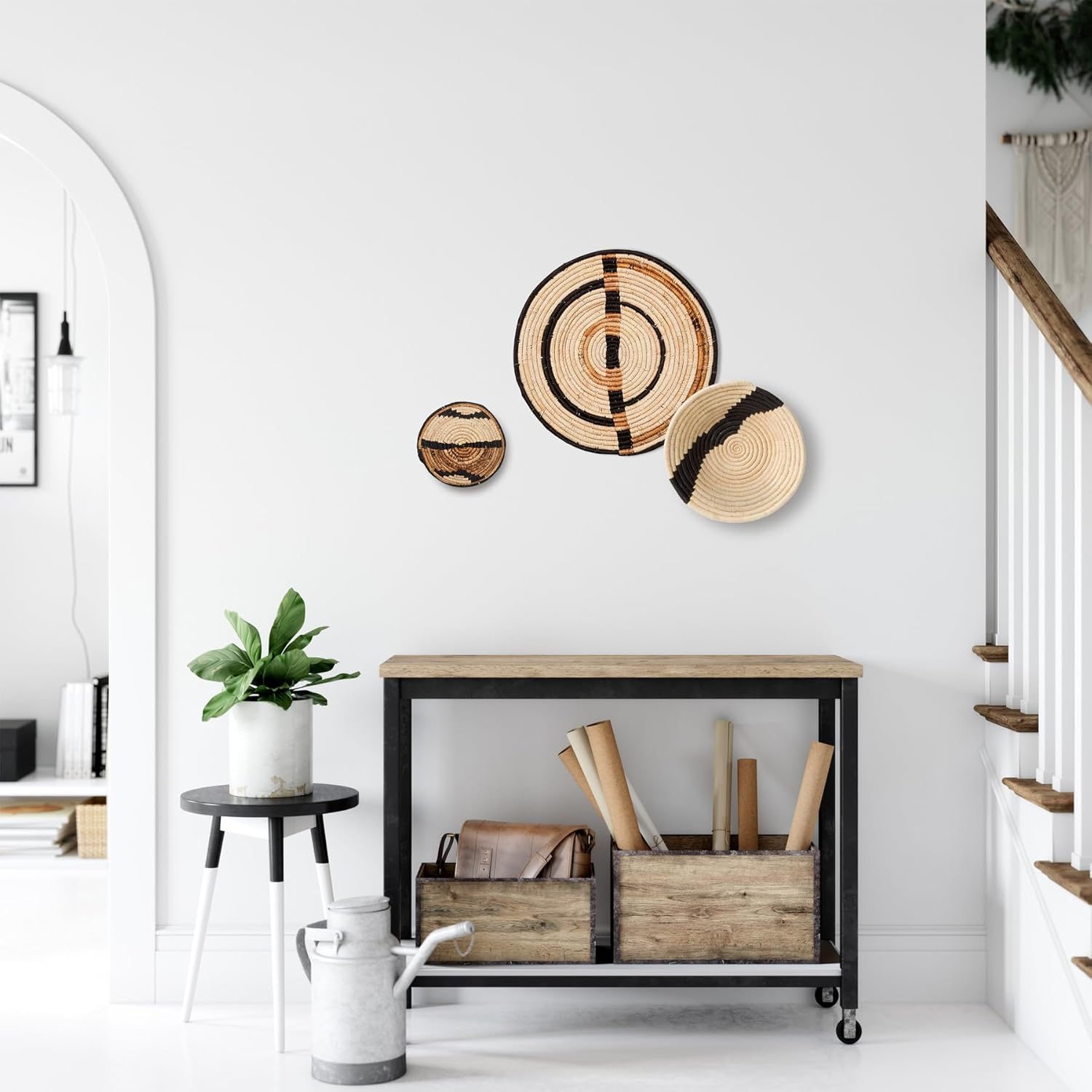 KAZI Decorative Baskets Wall and Home Decor-Medium thumbnail 3