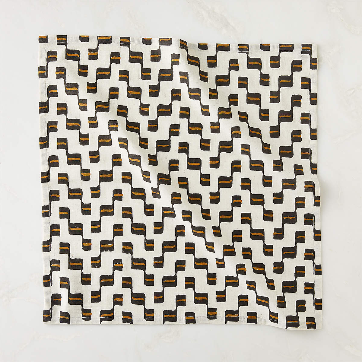 Osric Block Print Cloth Napkin thumbnail 2