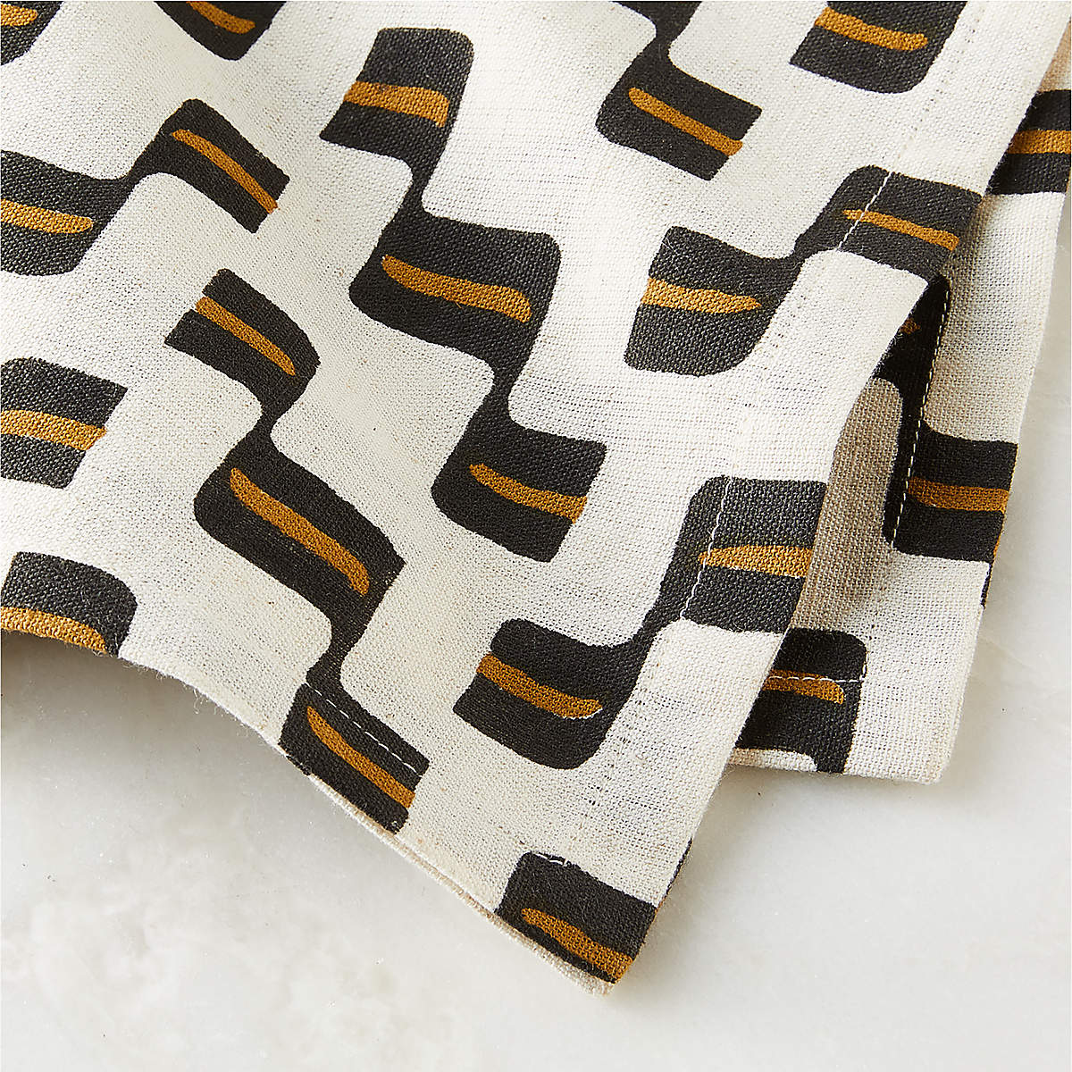 Osric Block Print Cloth Napkin thumbnail 3
