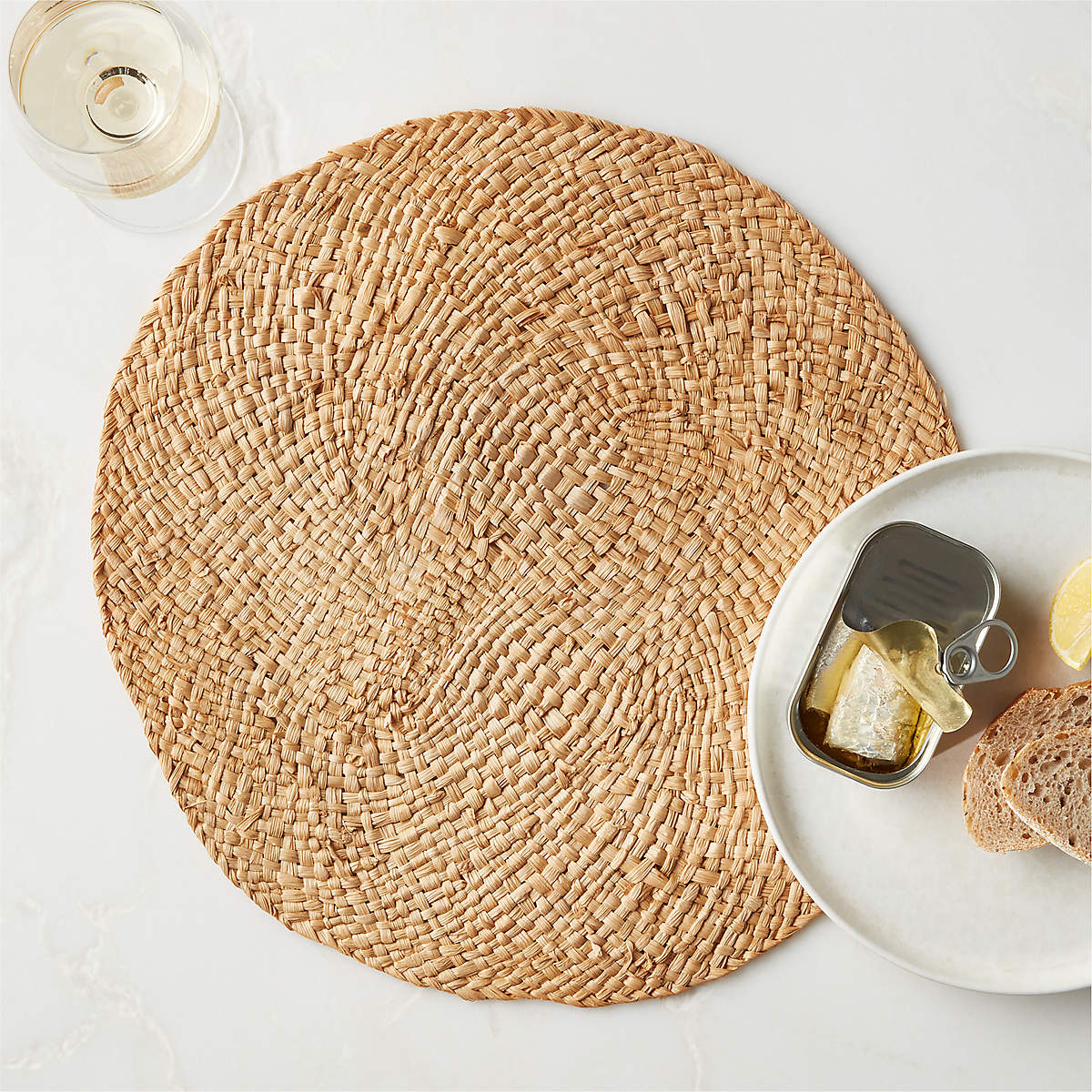 June Round Woven Placemat thumbnail 3