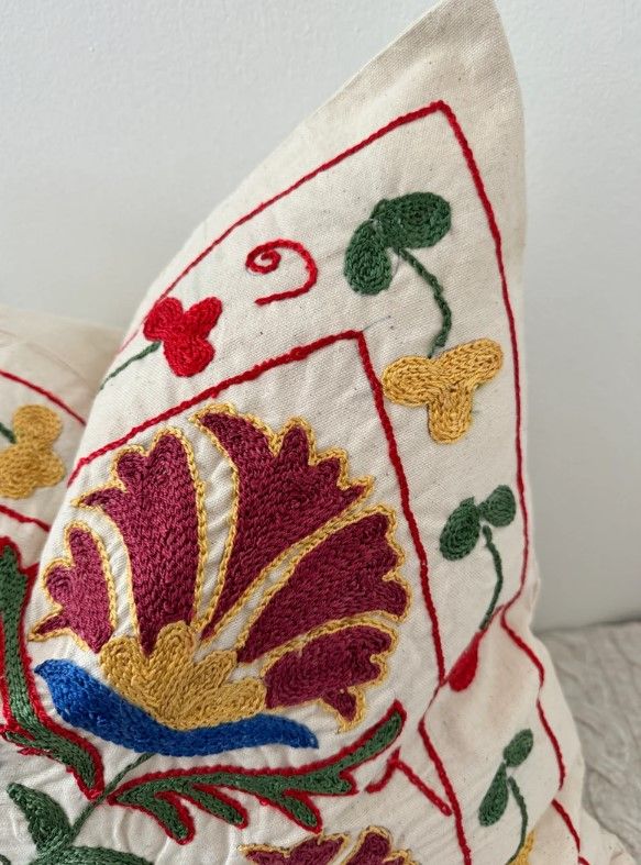 Suzani Embroidery Pillowcases thumbnail 3