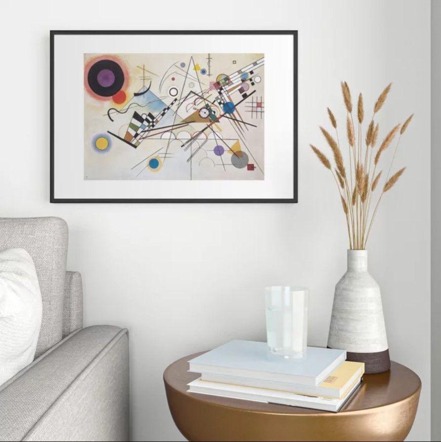 Composition 8 by Wassily Kandinsky, 1920s Art Print thumbnail 2