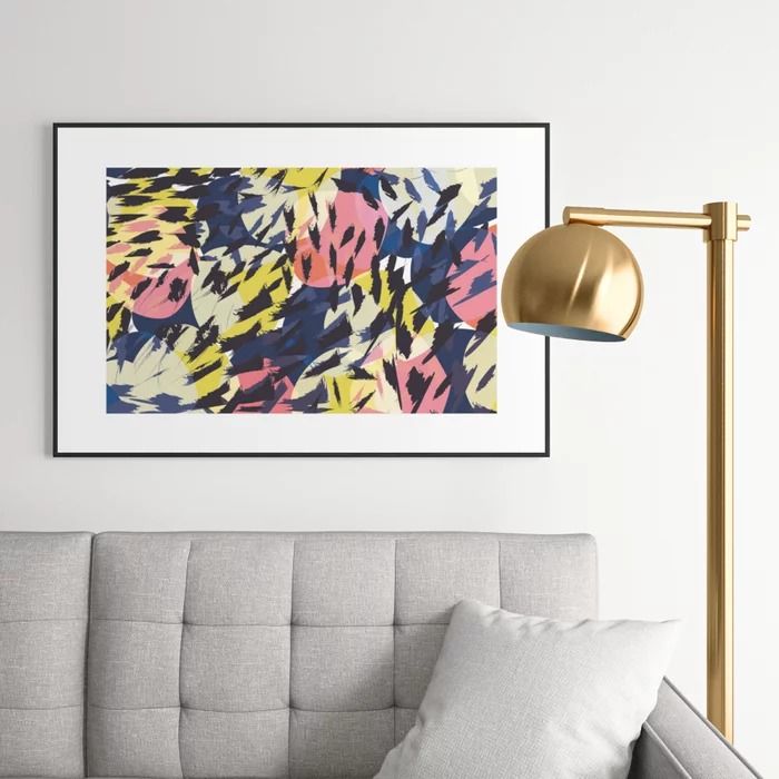 Smiling Strokes Art Print thumbnail 2