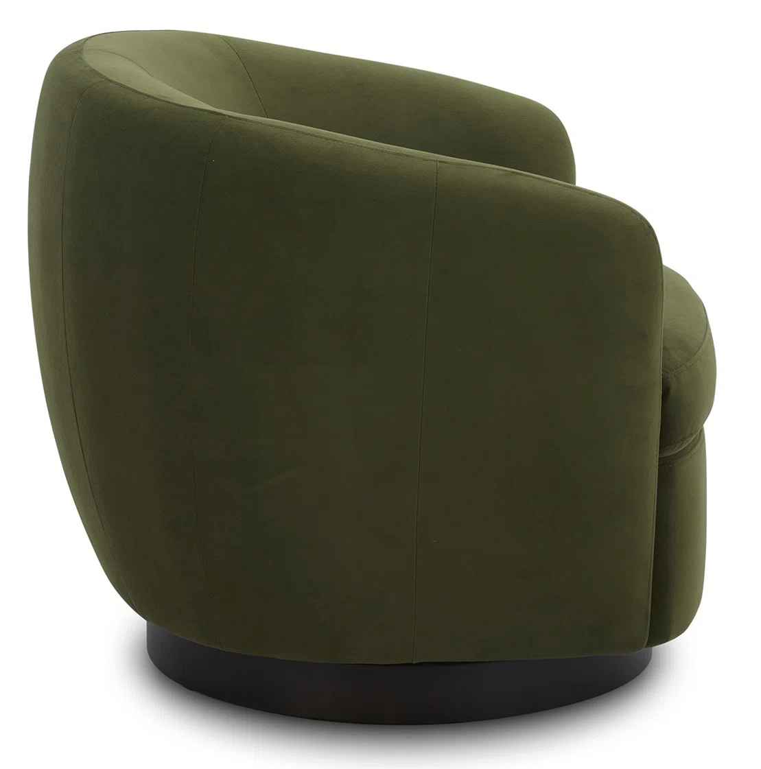 Marcy Upholstered Swivel Barrel Chair thumbnail 4