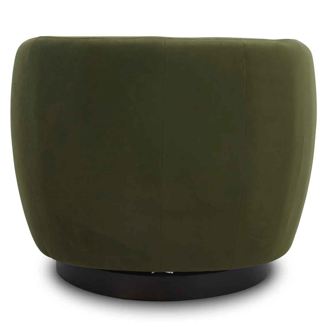 Marcy Upholstered Swivel Barrel Chair thumbnail 5