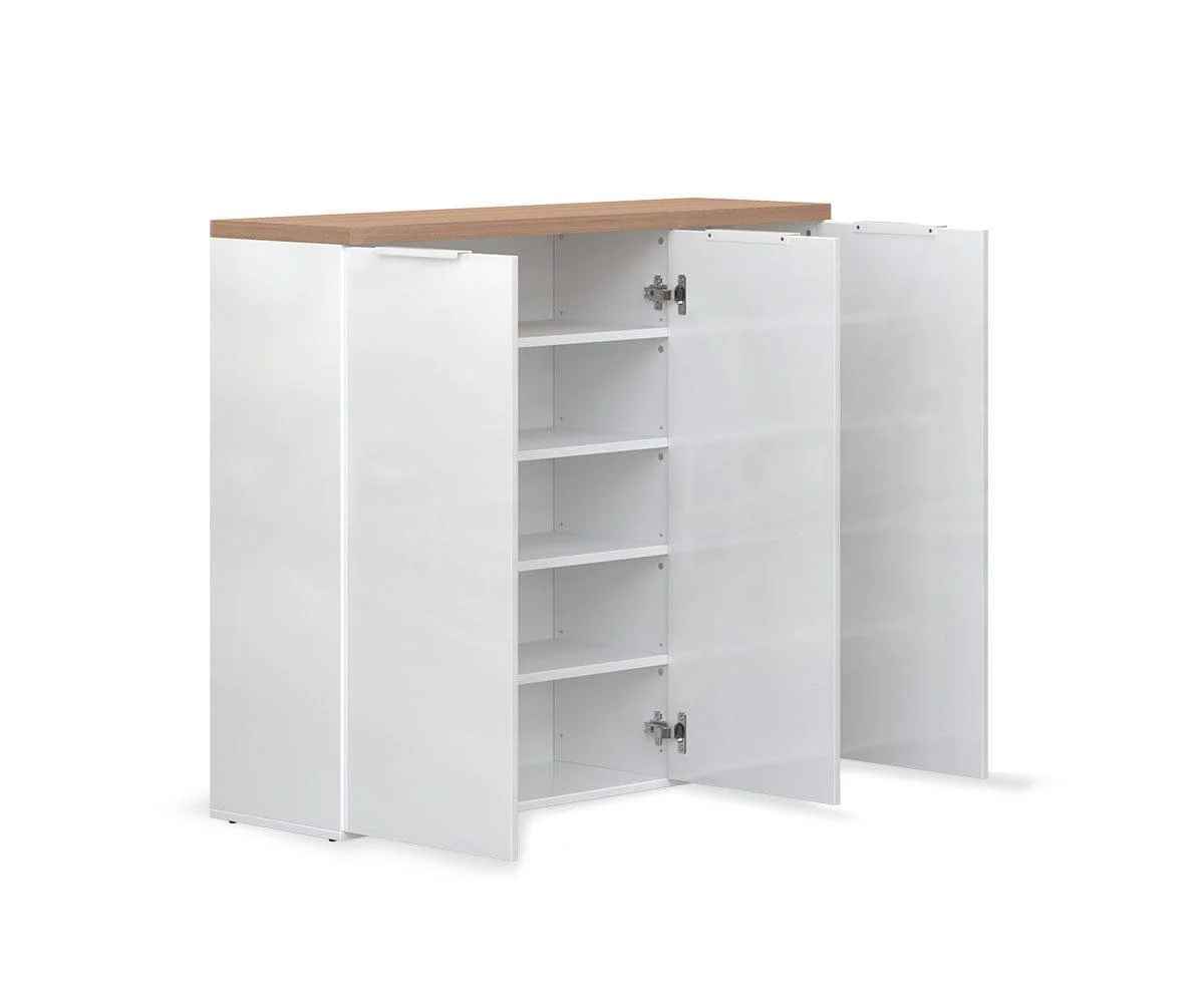 Oakley 3-Door Shoe Cabinet thumbnail 5