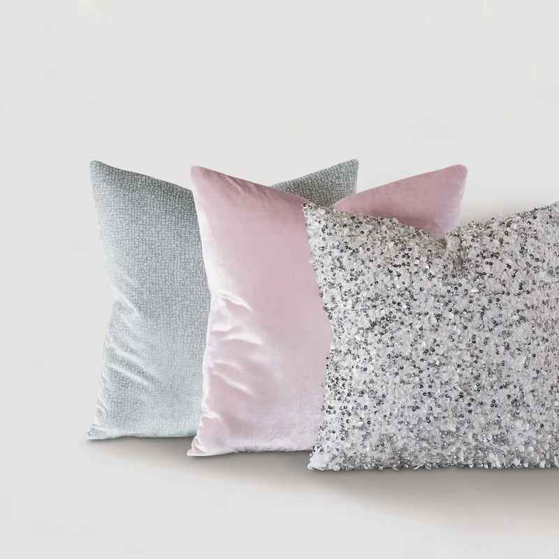 Eastern Accents Slipper Throw Pillow Cover and Insert-22"x22" thumbnail 2