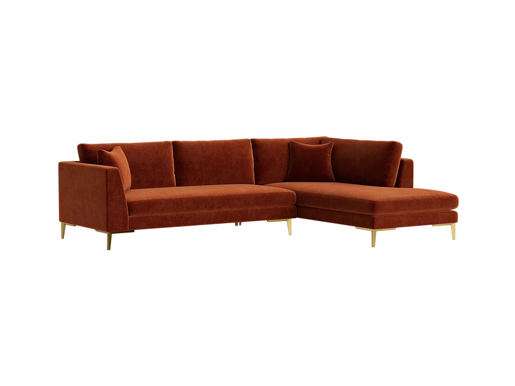 Ainsley left Sectional with Bumper 2 piece thumbnail 2