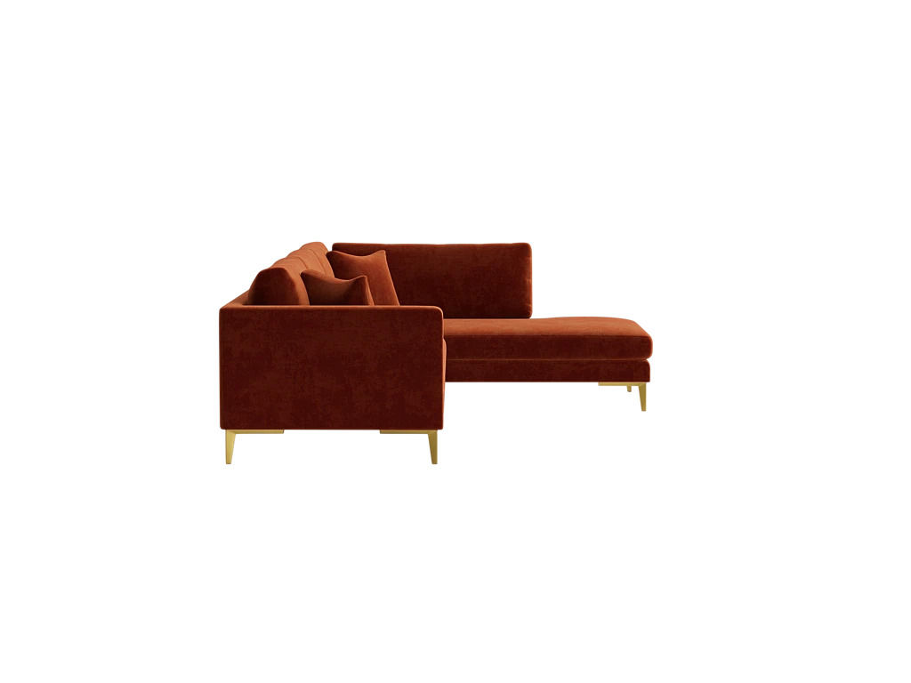 Ainsley left Sectional with Bumper 2 piece thumbnail 3
