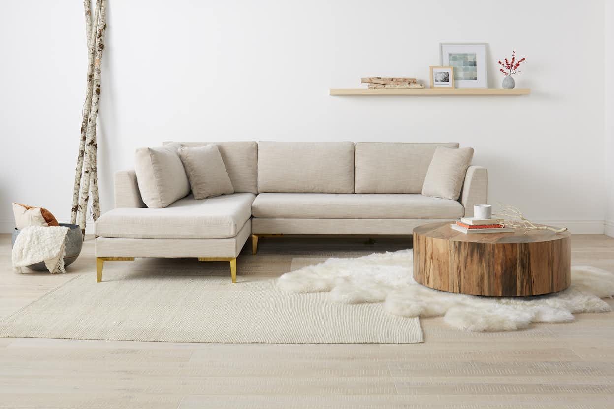 Ainsley left Sectional with Bumper 2 piece thumbnail 7