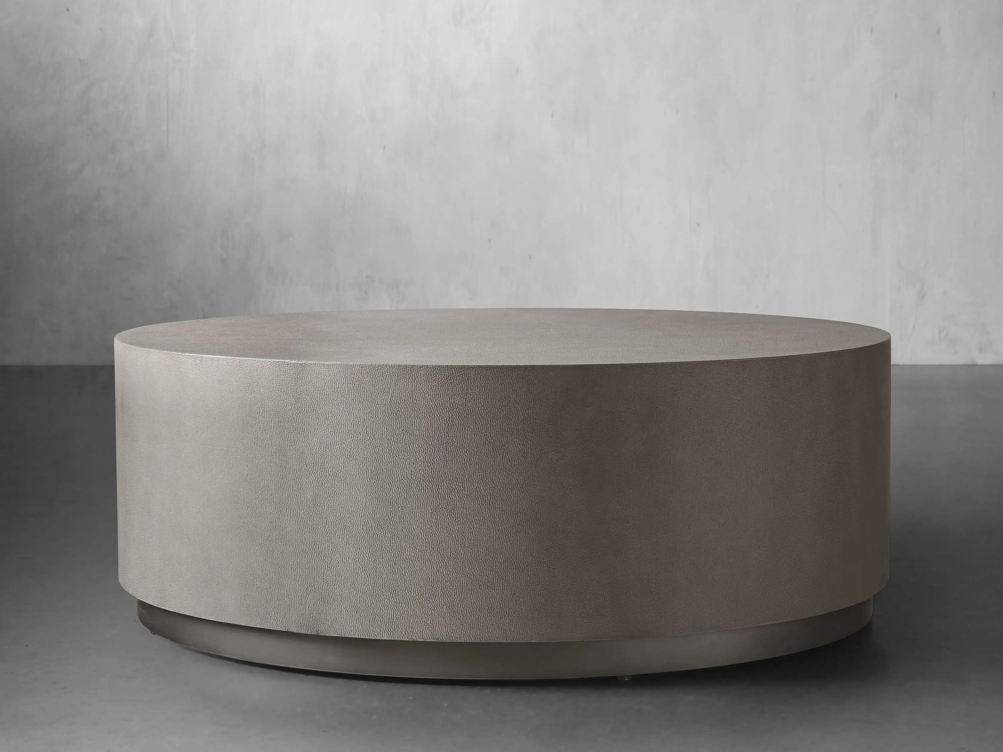 Malone Round Plinth Coffee Table thumbnail 2
