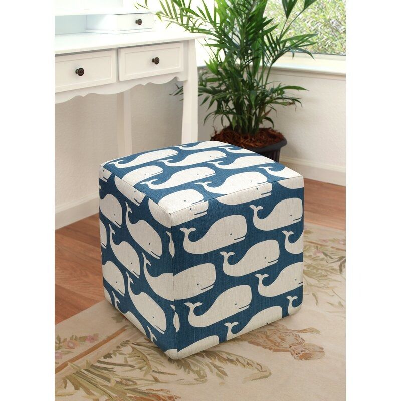 Upholstered Ottoman thumbnail 2
