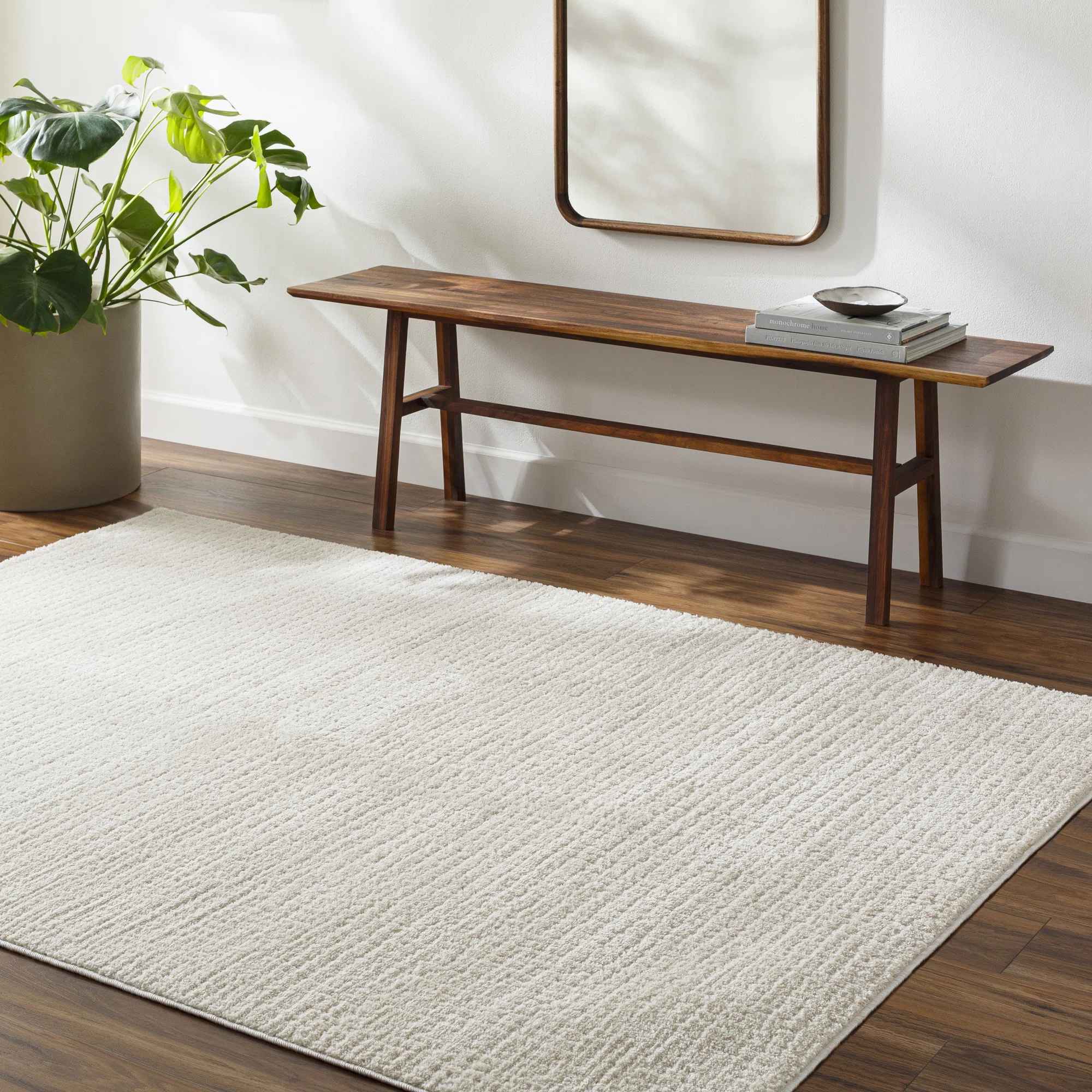Arny Solid Color Rug-7'10x10' thumbnail 2