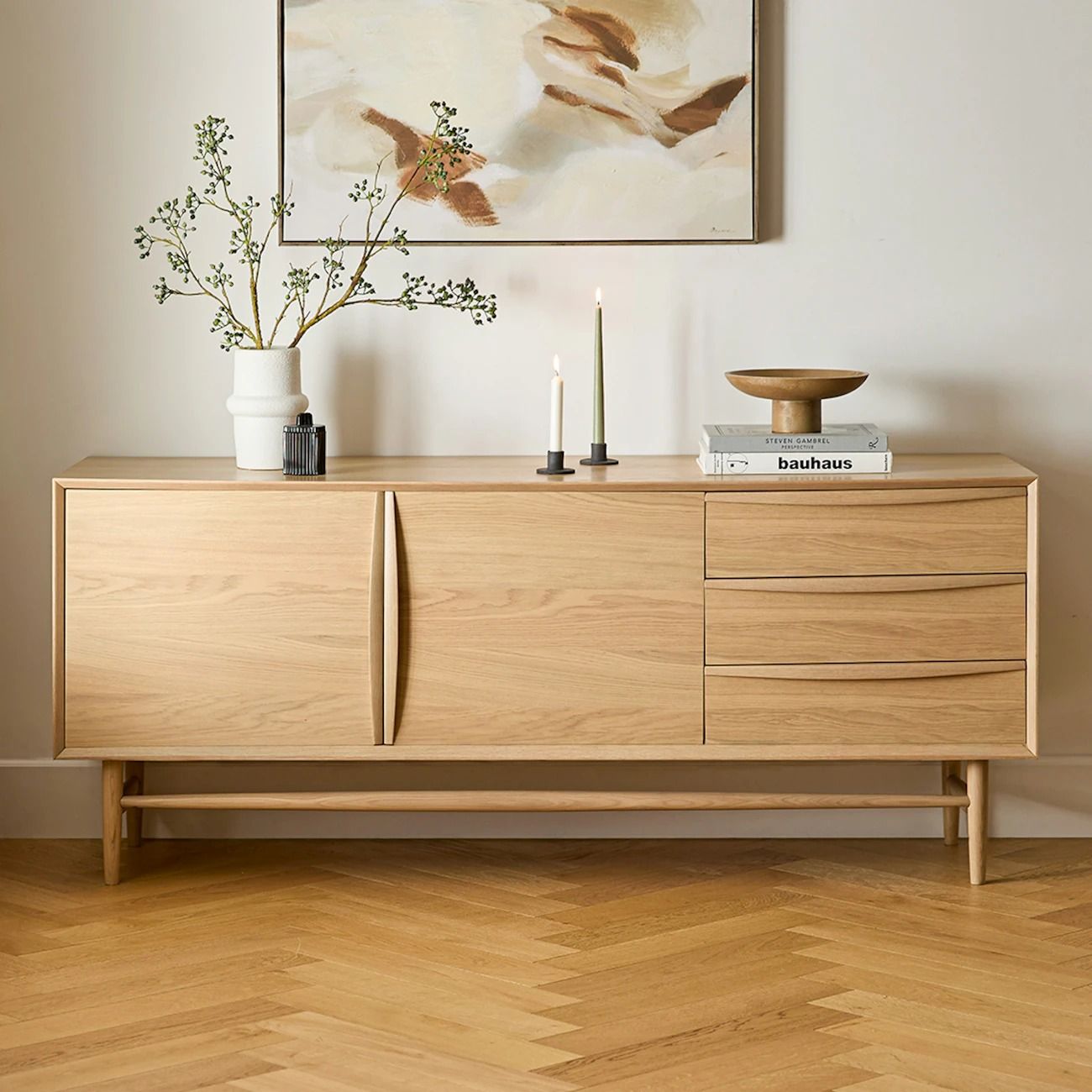 Lenia 71 Sideboard White Oak thumbnail 2