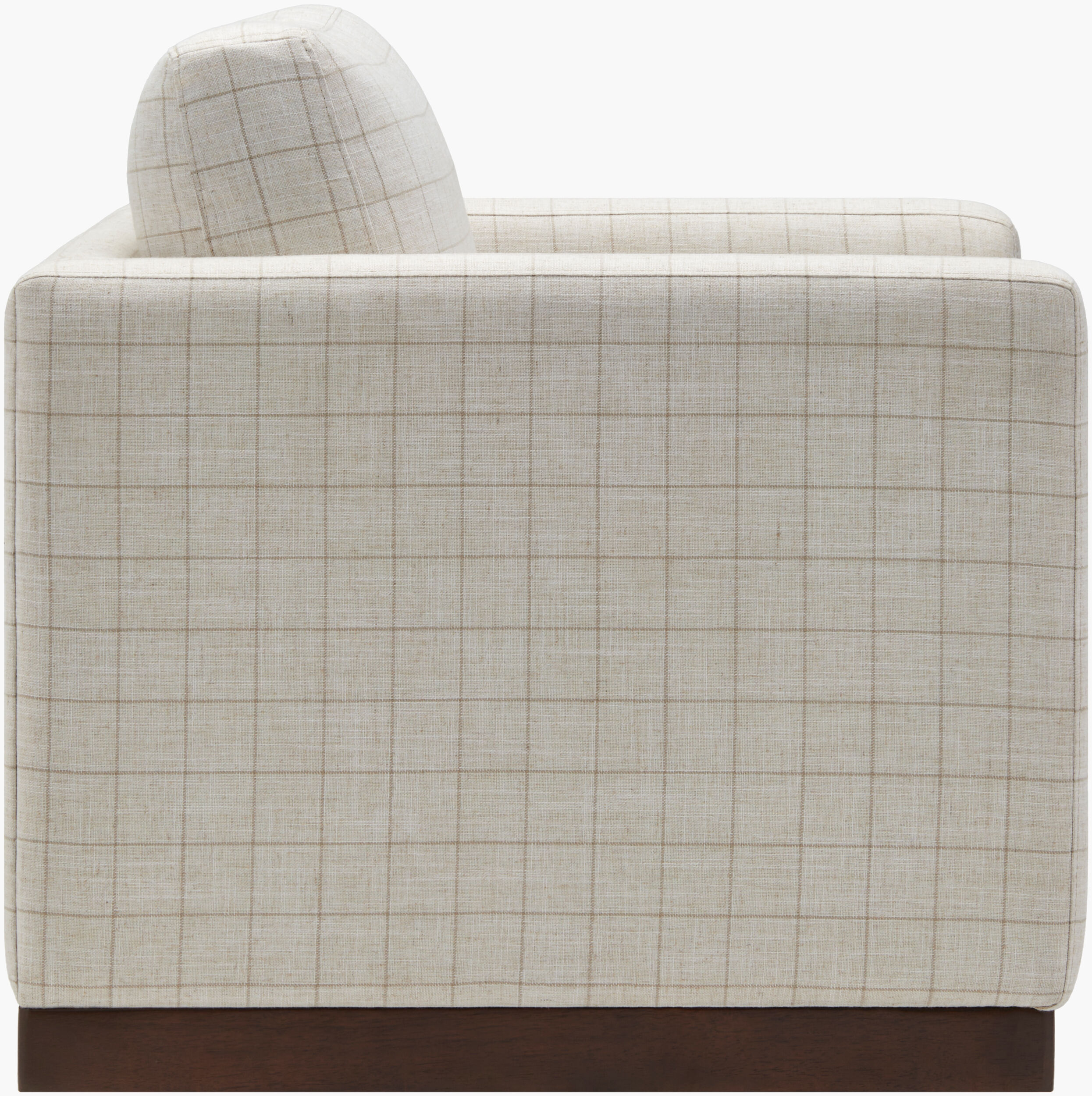 Grid Swivel Chair Cream thumbnail 3