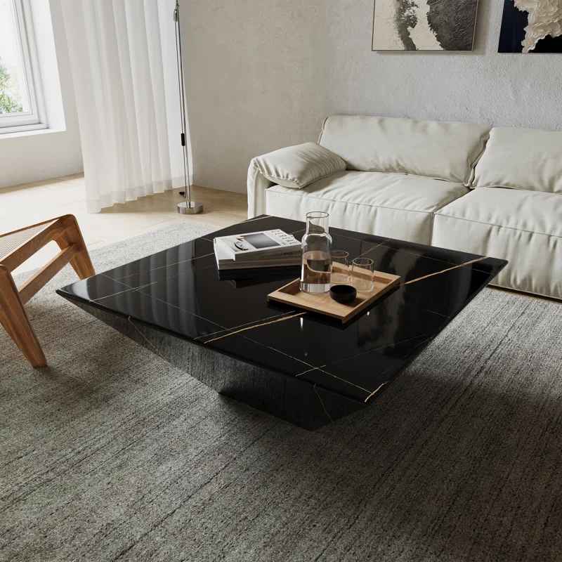 Dainera Modern Drum Coffee Table thumbnail 3