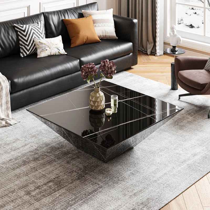 Dainera Modern Drum Coffee Table thumbnail 4