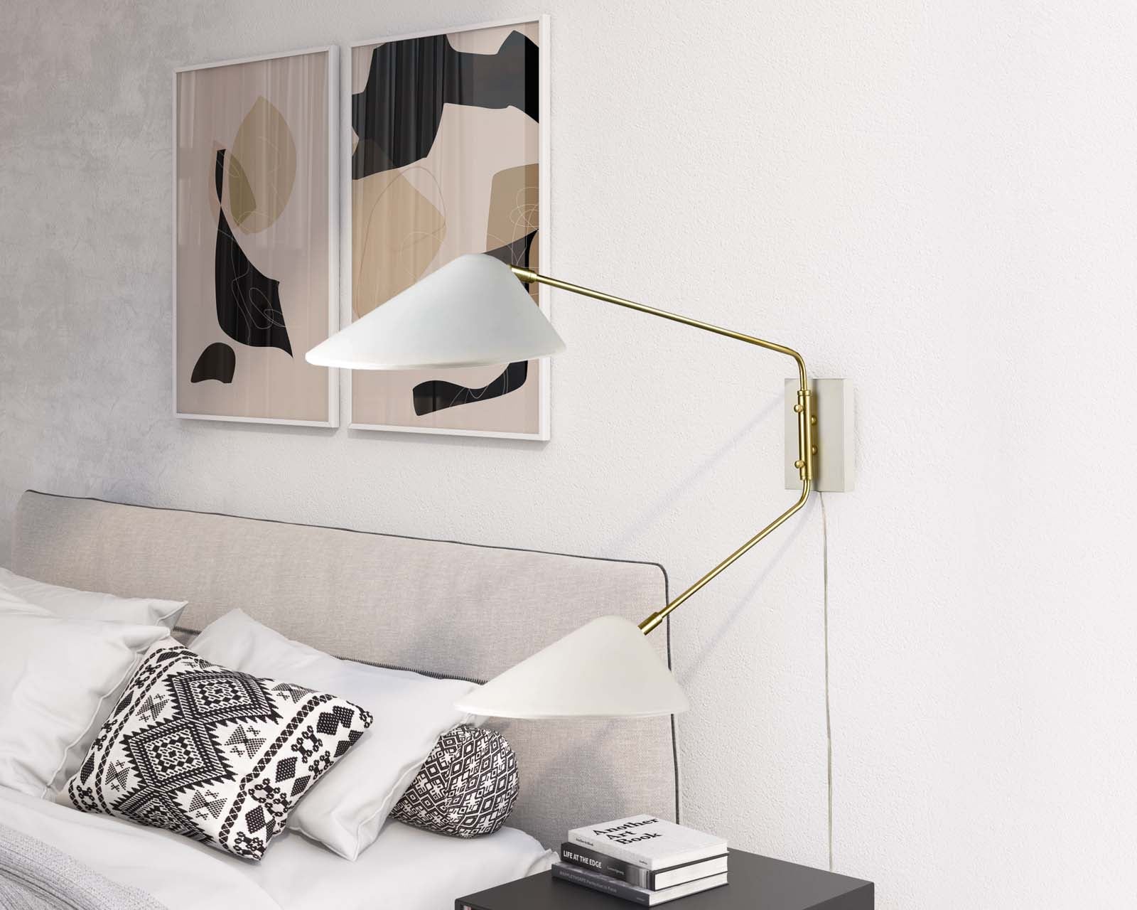 Jaunt 2-Light Swing Arm Wall Sconce thumbnail 2