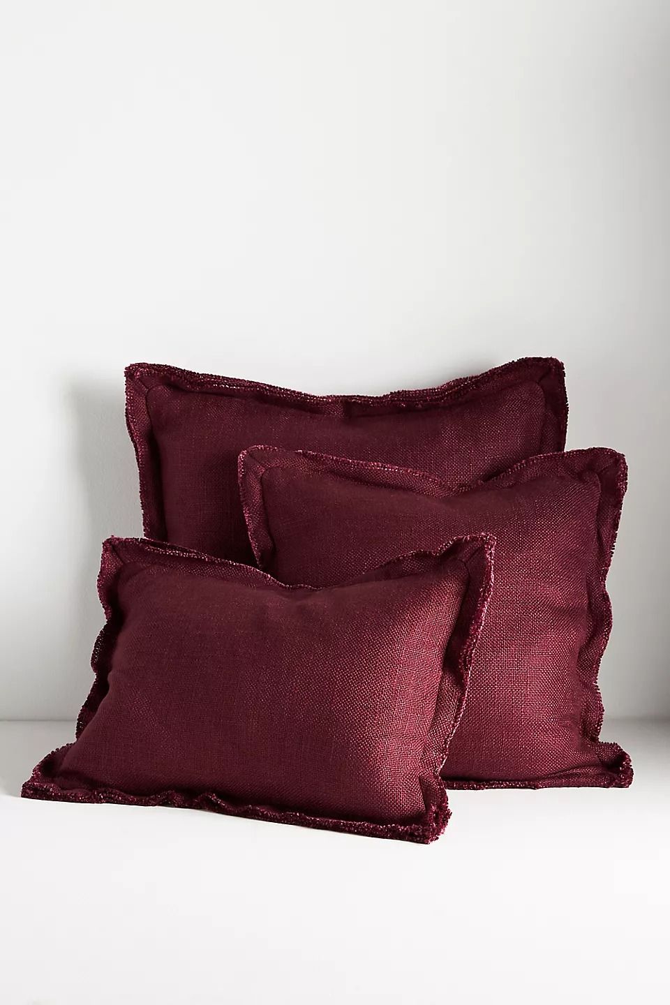Luxe Linen Blend Pillow 22x22 thumbnail 2