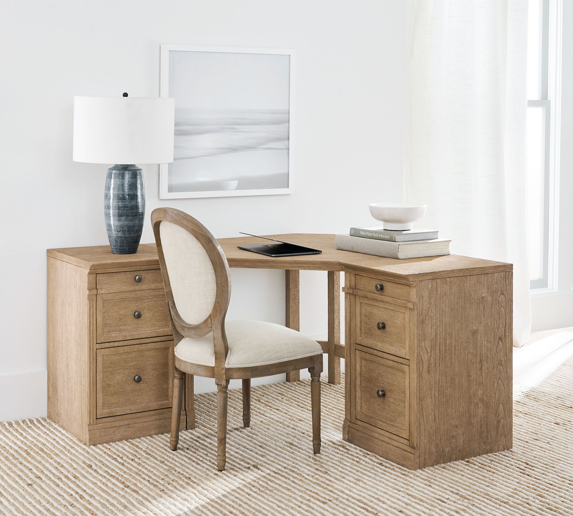 Livingston Corner Desk 57.5 thumbnail 2