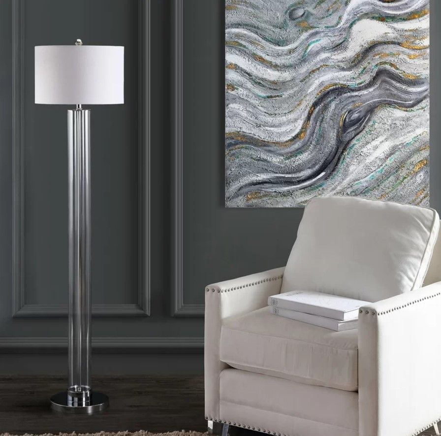 Cecelia 64'' Traditional Floor Lamp thumbnail 4