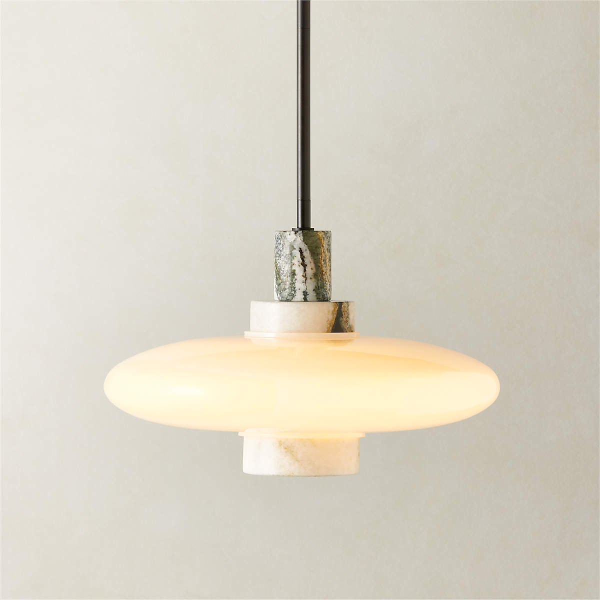 Virgo Contrast Marble Pendant Light thumbnail 4