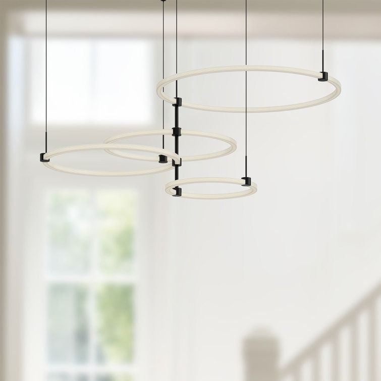 Bruni 4 Light LED Chandelier thumbnail 3