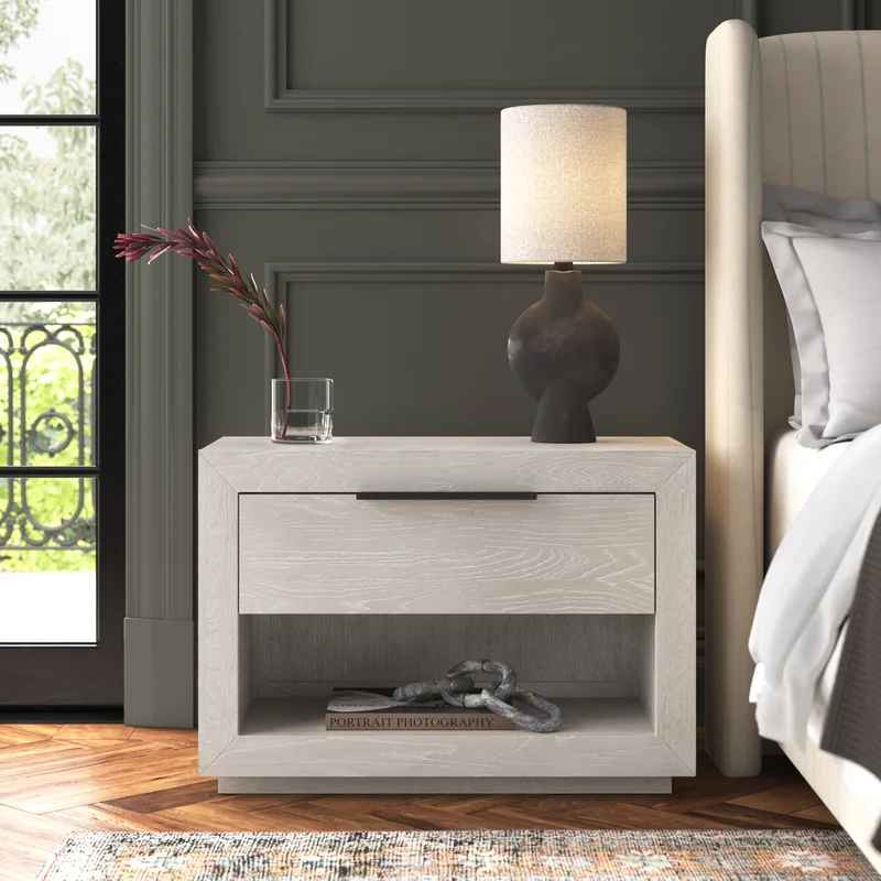 Aria 1 Drawer Nightstand thumbnail 2