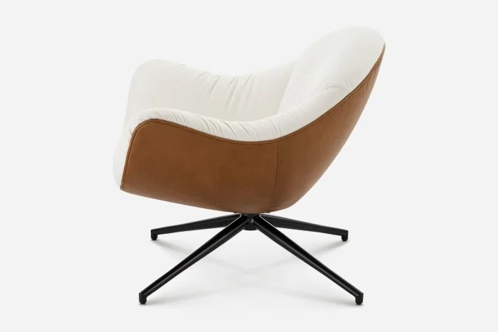 Arden Performance Fabric Swivel Armchair thumbnail 4
