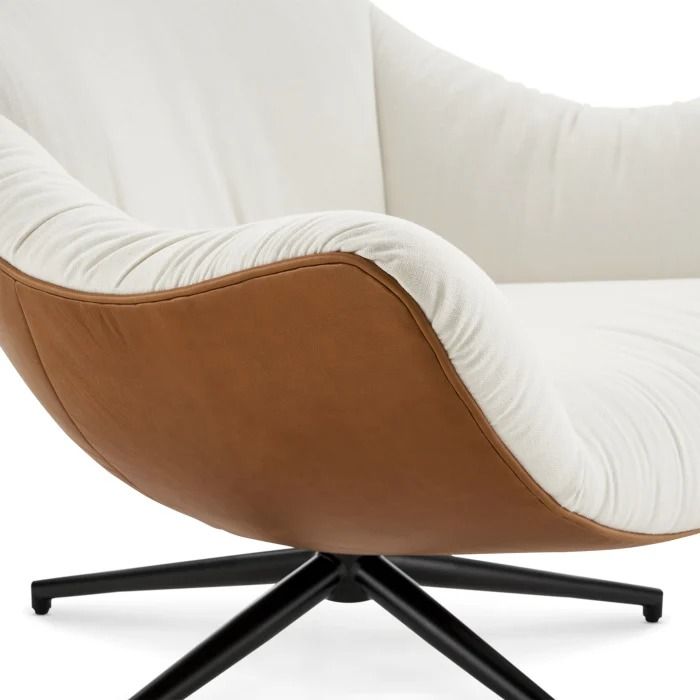 Arden Performance Fabric Swivel Armchair thumbnail 5