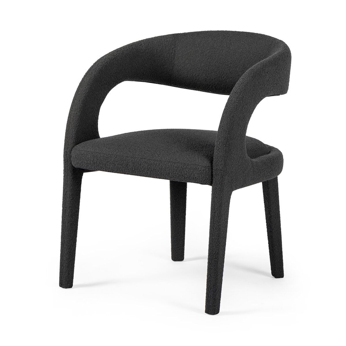 Savile Charcoal Dining Chair thumbnail 3