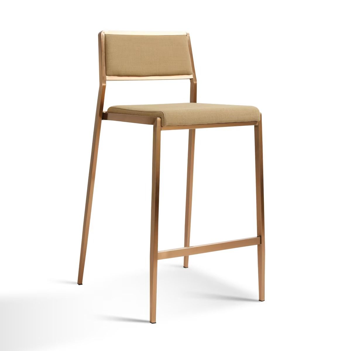 Geni Tan Stackable Counter Stool Set of 2 thumbnail 4