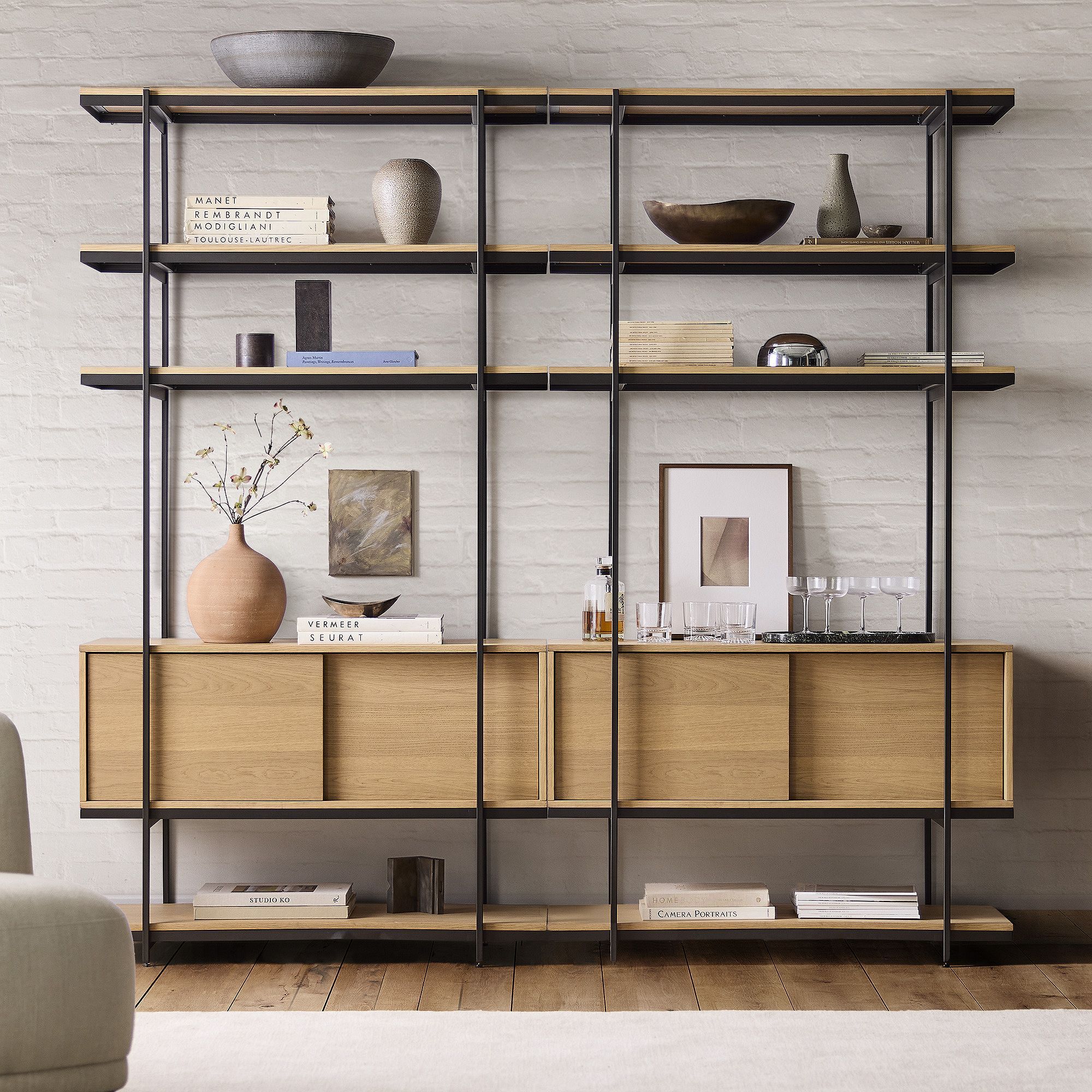 Pierce Narrow Storage Shelf Unit thumbnail 2
