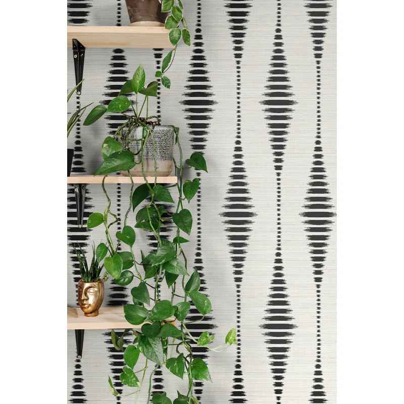 Arinah Peel and Stick Ikat Roll Wallpaper thumbnail 4