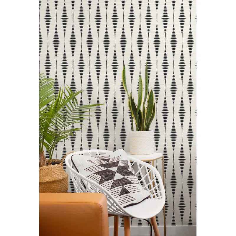 Arinah Peel and Stick Ikat Roll Wallpaper thumbnail 8