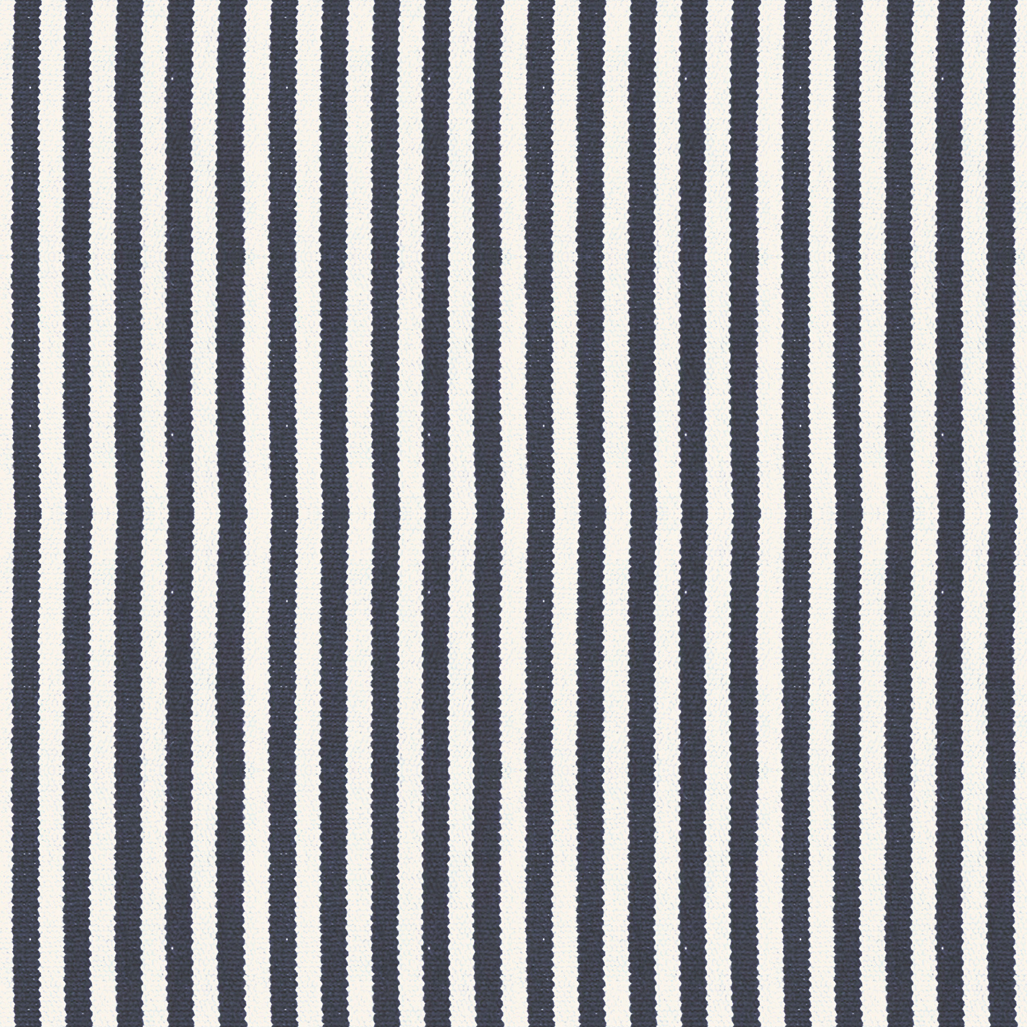 Arina Navy Striped Ruffle Pillow 20"x 20" thumbnail 2