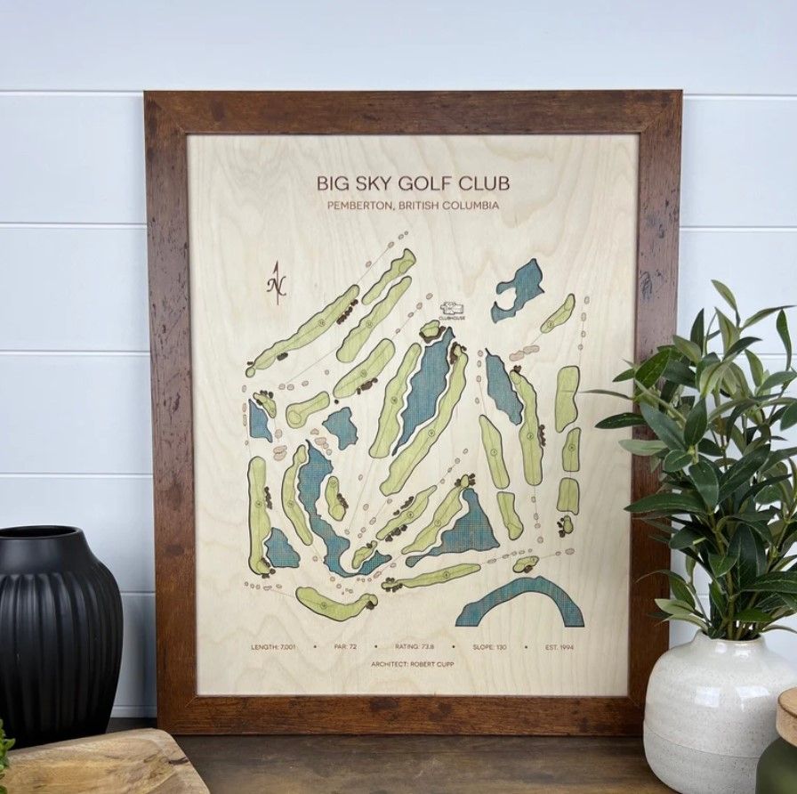Custom Golf Course Map thumbnail 2